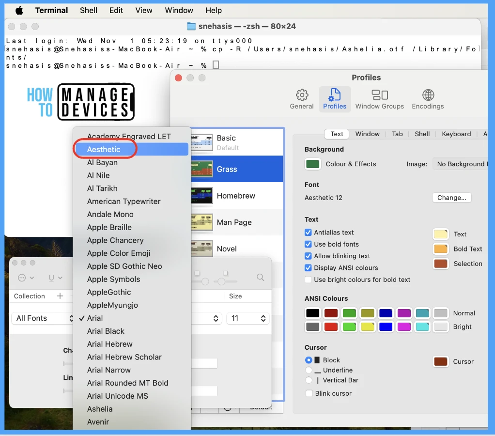 Best Method to Install Fonts on macOS using Intune Fig. 14